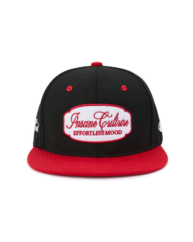 Insane® RetroPatch 9FIFTY Snapback - Red & Black