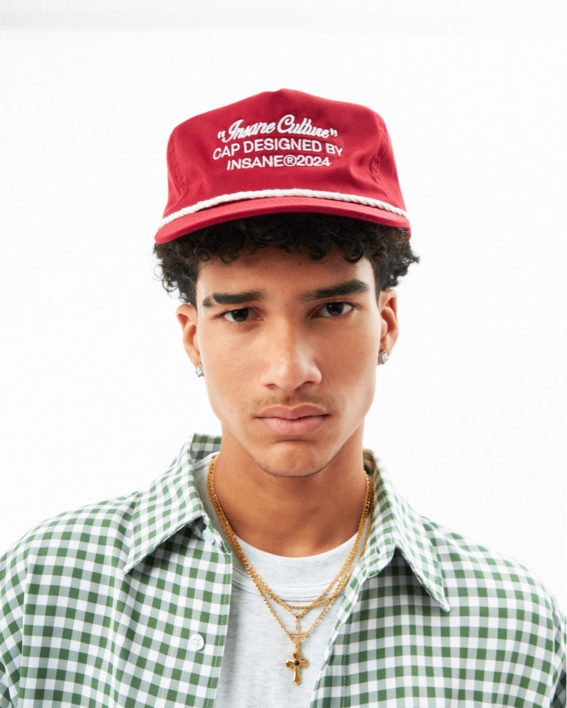 Insane® Culture 5Panel Cap - Red