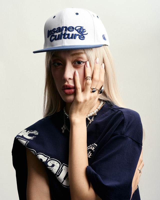 Insane® Basic 9FIFTY Snapback - Navy & White