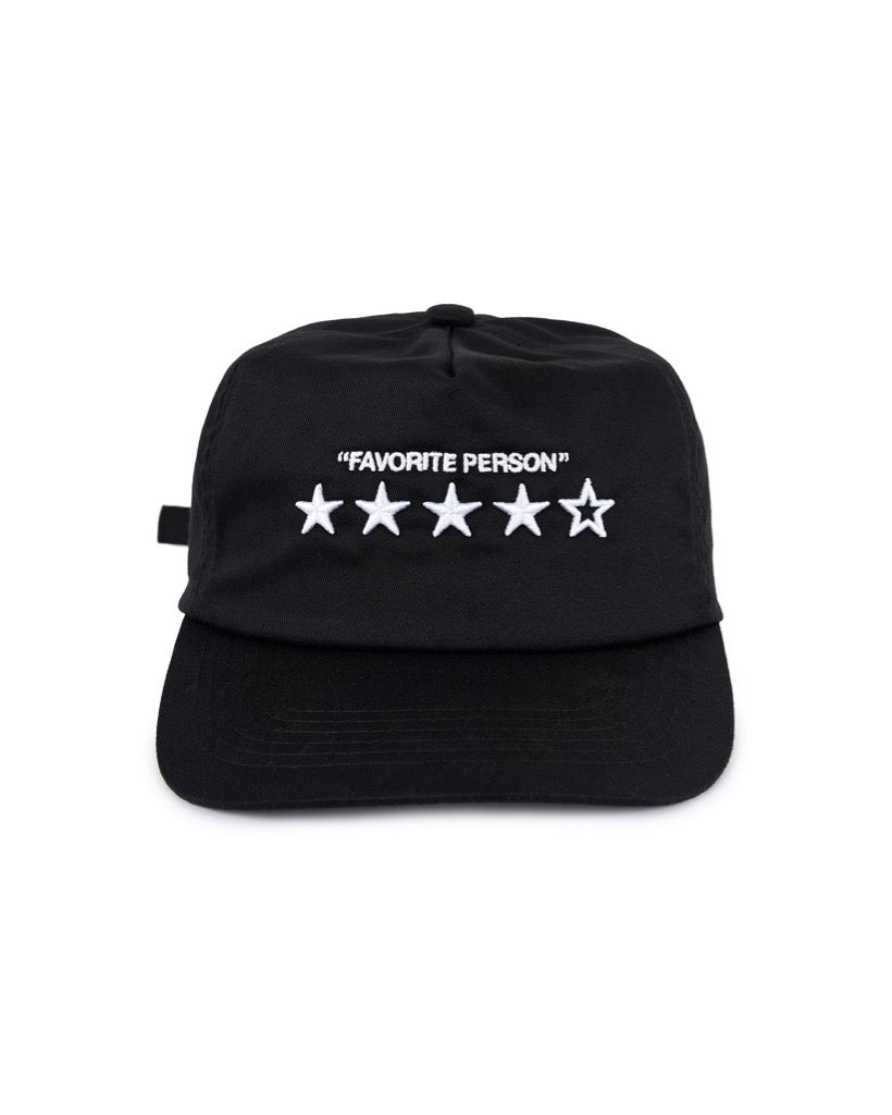 Insane® 4-Star 5Panel Cap - Black