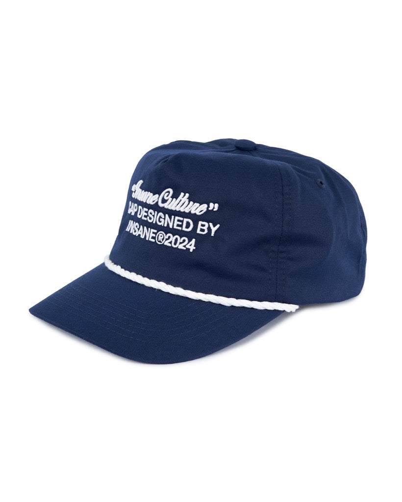 Insane® Culture 5Panel Cap - Navy