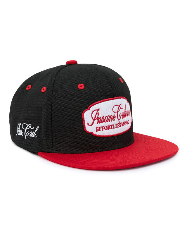 Insane® RetroPatch 9FIFTY Snapback - Red & Black