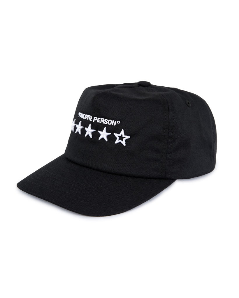 Insane® 4-Star 5Panel Cap - Black